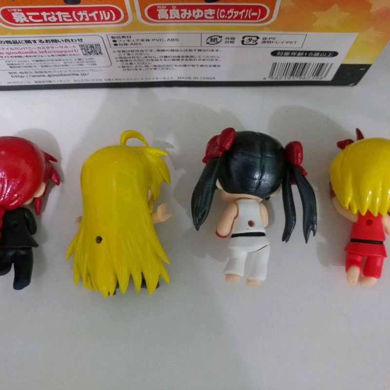 nendoroid petite lucky star x street fighter