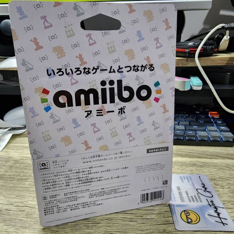 Lucario Pokemon Amiibo Nintendo Original BNIB