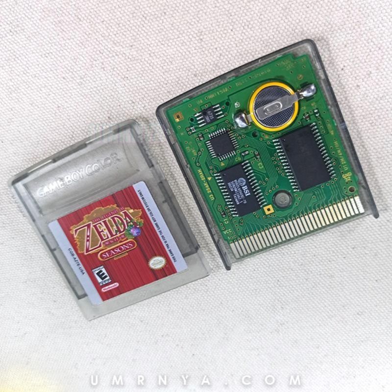 Kaset Original Zelda Oracle Of Seasons Season Link Nintendo Gameboy GBC GBA