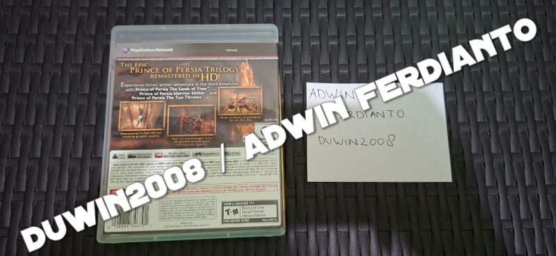 PS3 Playstation 3 - Prince Of Persia Trilogy