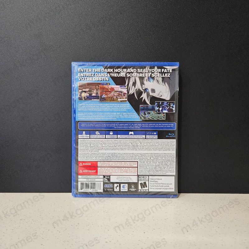 Persona 3 Reload PS4 Region US