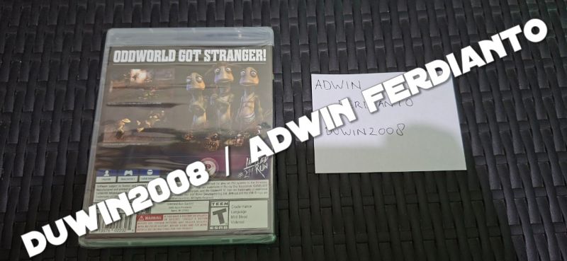 PS3 Playstation 3 - LRG Limited Run Games - Oddworld Stranger's Wrath HD