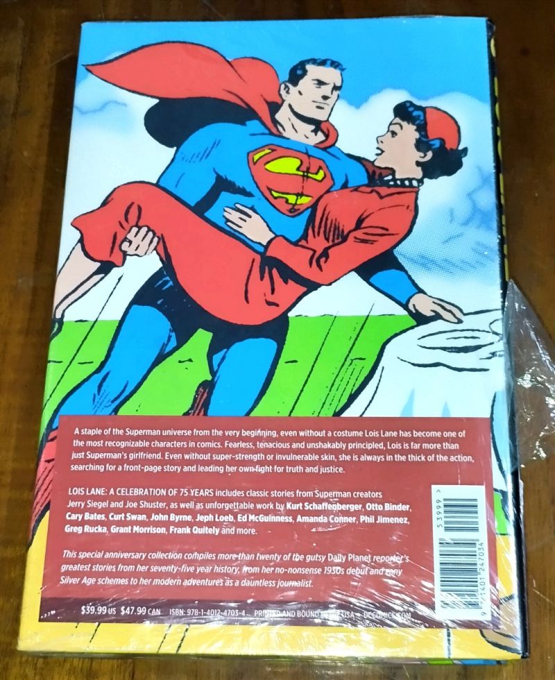 Komik LOIS LANE : A Celebration of 75 Years - DC Comics, Hardcover, New Segel