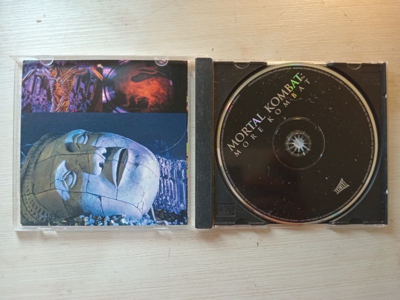 Mortal Kombat: More Kombat Original Soundtrack CD 1996 TVT Alien Factory Chemlab