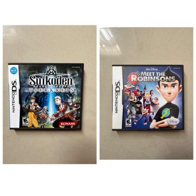 Nintendo DS Suikoden & Meet The Robinsons