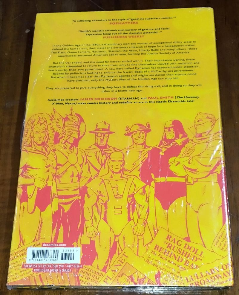 Komik JSA : The Golden Age - James Robinson, DC Comics, Hardcover, New Segel