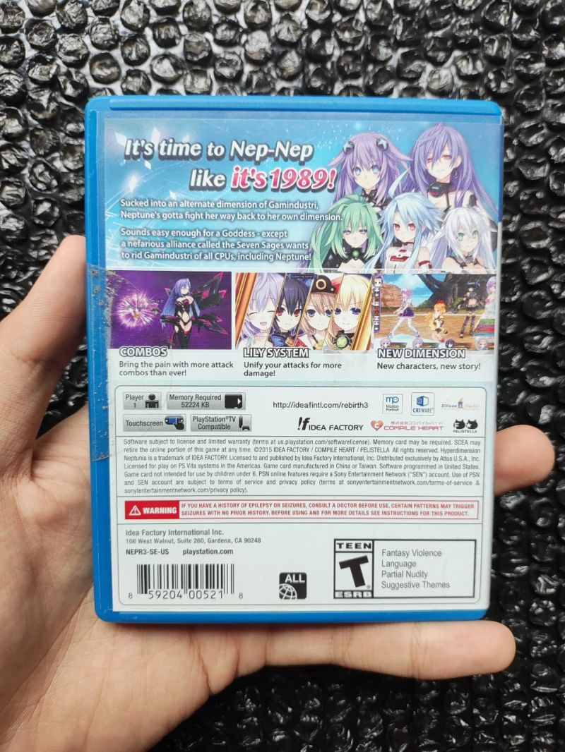 Ps Vita Hyperdimension Nepunia V Generation