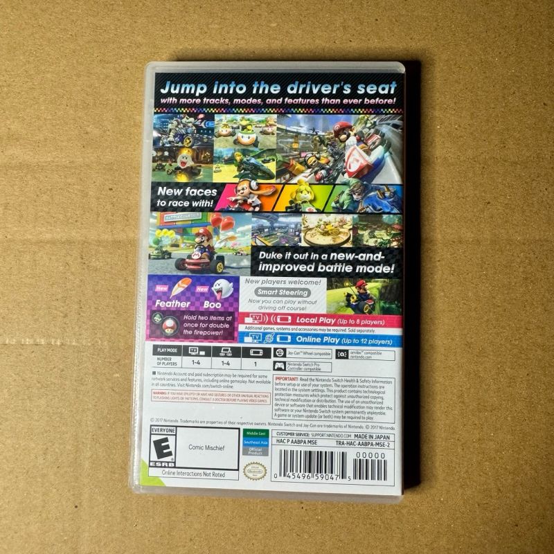 Mario Kart 8 Deluxe Reg USA MDE Nintendo Switch