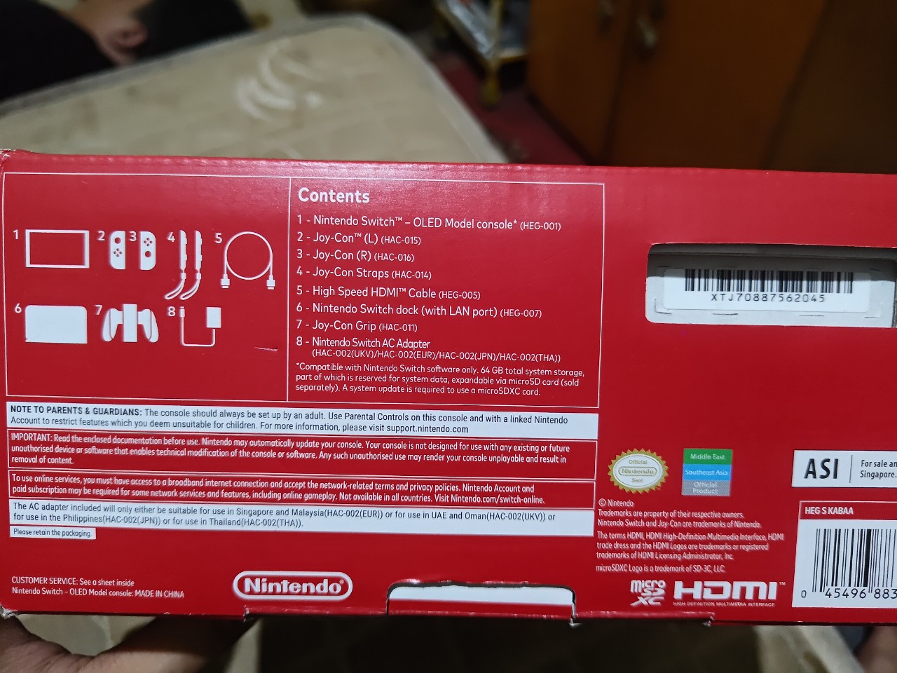 nintendo switch OLED