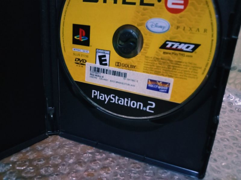 Game PS2 Original Wall E