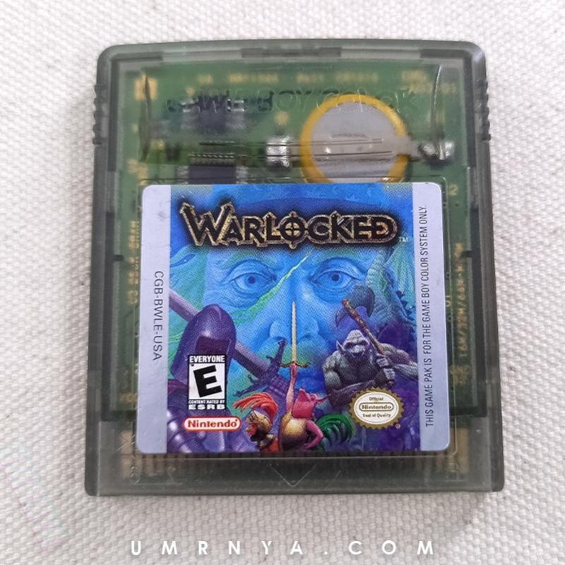 Kaset Original Warlocked Nintendo Gameboy GBC War locked Color GBA Game boy Sp Warlord Lord