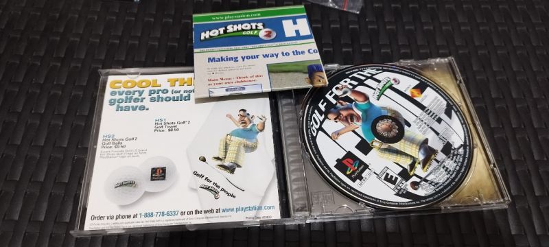 [HYBRID AUCTION] Playstation 1 - Hot Shots Golf 2