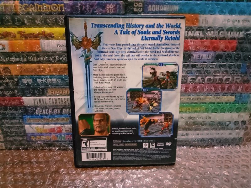 Game PS2 Original Soul Calibur II US