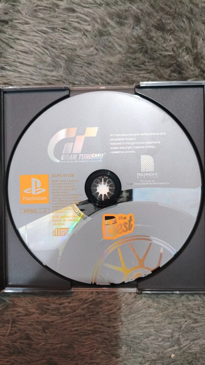 278 Kaset Original PS1 Gran Turismo 1 - San Nakula 60  Rp65,000
