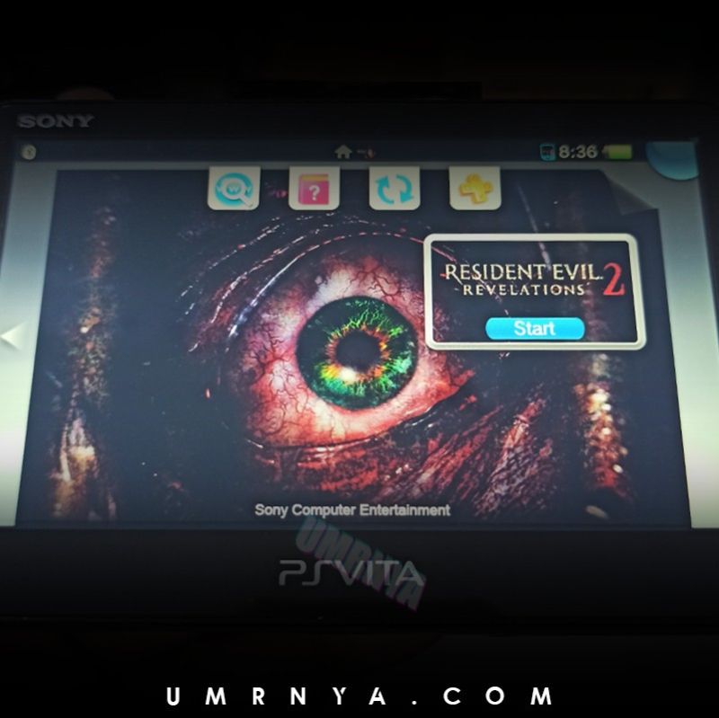 Kaset Game PS Vita Resident Evil Revelations 2 II PsVita RE Revelation Playstation Cartridge