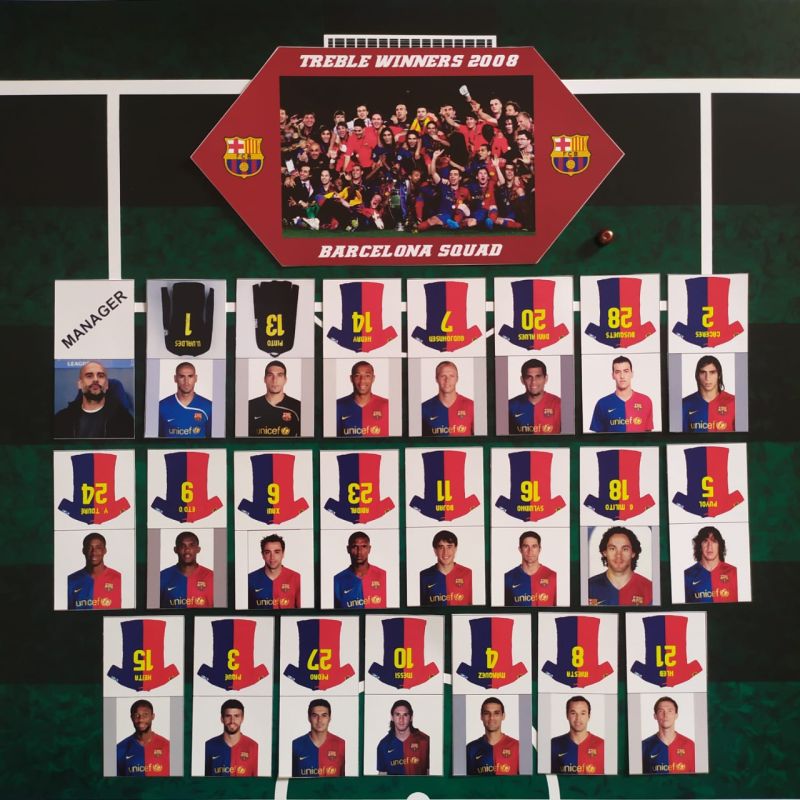 [LIGA SPANYOL} Mainan Bola Kertas plus gawang Klub