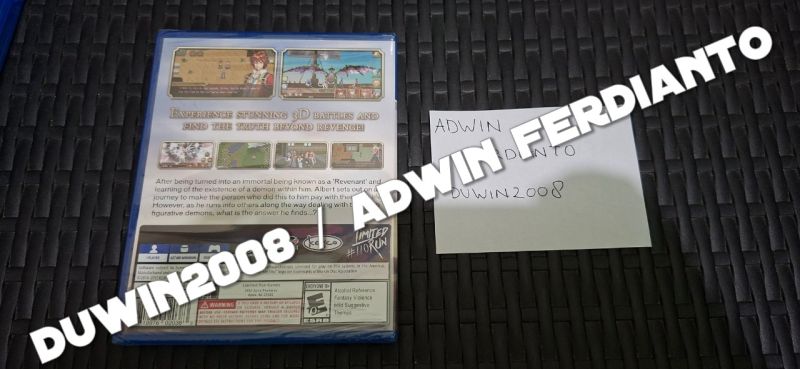 PS4 Playstation 4 - LRG Limited Run Games - Revenant Saga