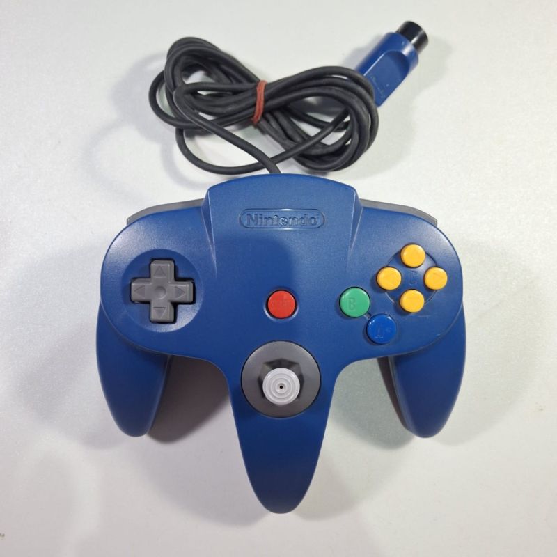 Nintendo 64 Blue Controller