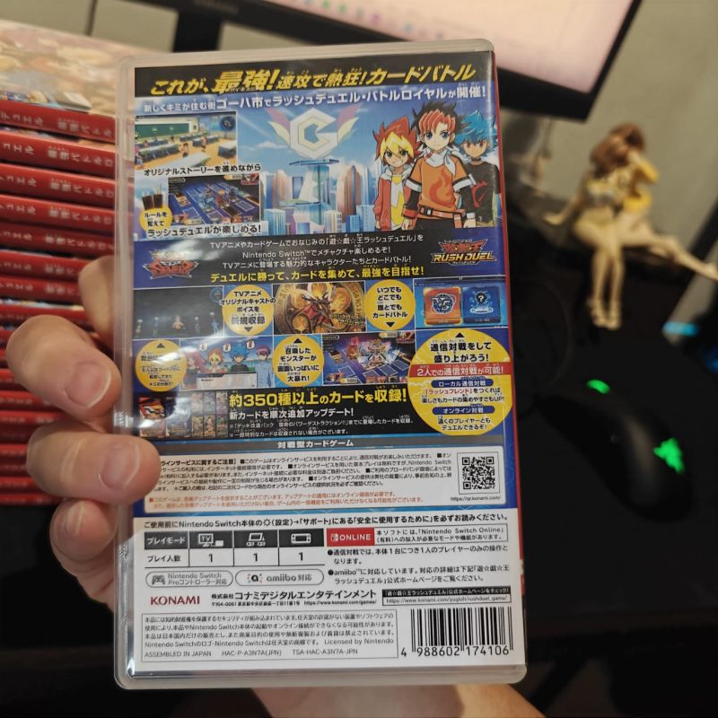 DIBAWAH 100RIBU ORIGINAL JAPANESE  NINTENDO SWITCH GAME YUGIOH RUSH DUEL