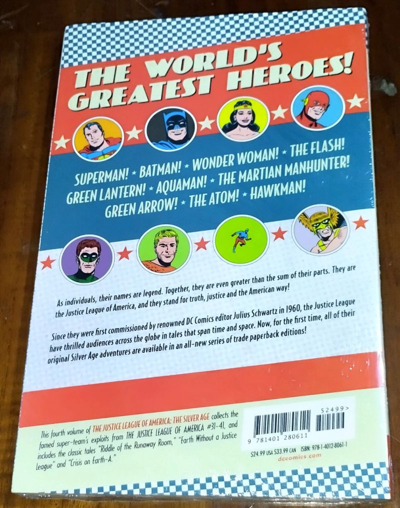 Komik Justice League America : The Silver Age 4, DC Comics, TPB, New Segel