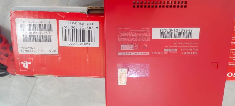 GUNTUR PURNAMA- PS2 SLIM CINNABAR RED