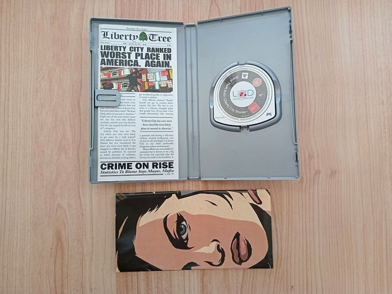Game/UMD PSP - Grand Theft Auto Liberty City Stories