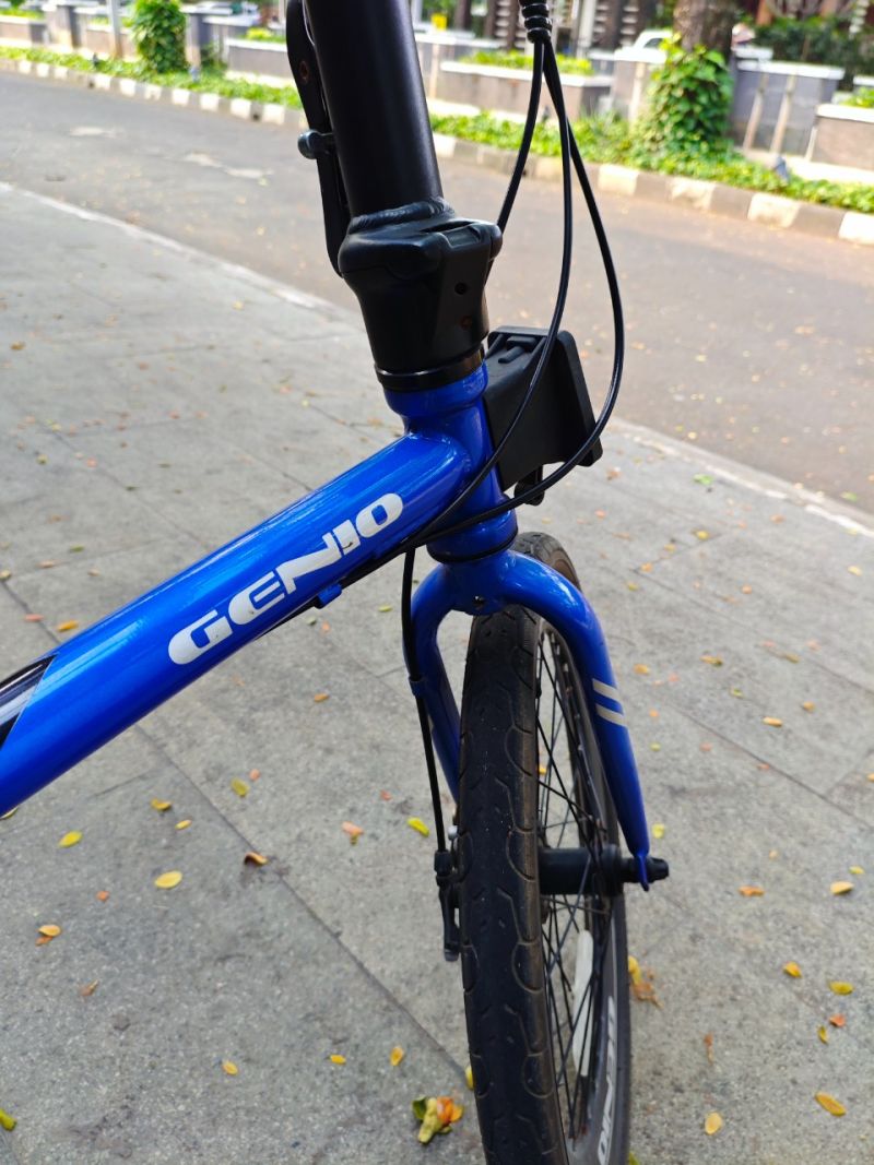 [HYBRID AUCTION] Genio Runes 1.0 20" Folding Bike - Black Blue