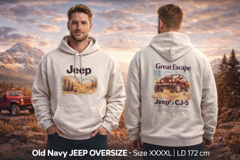 45 sweeter Hoodie  oversize Original size UK eropa;XL UK Asia 3XL Asia  LD 160 cm bisa di pakai UK 2