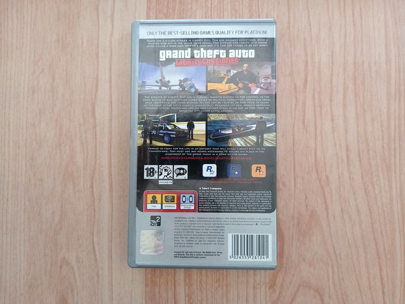 Game/UMD PSP - Grand Theft Auto Liberty City Stories