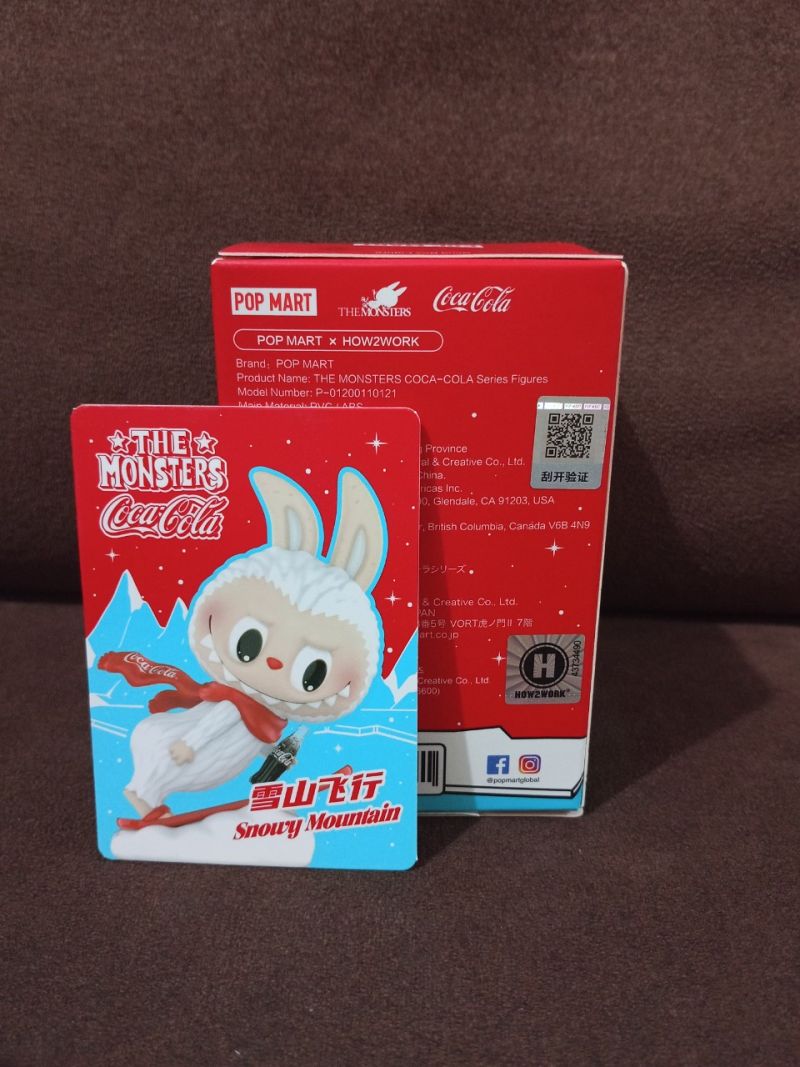 52 Labubu the Monsters - Coca Cola (Snowy Mountain)