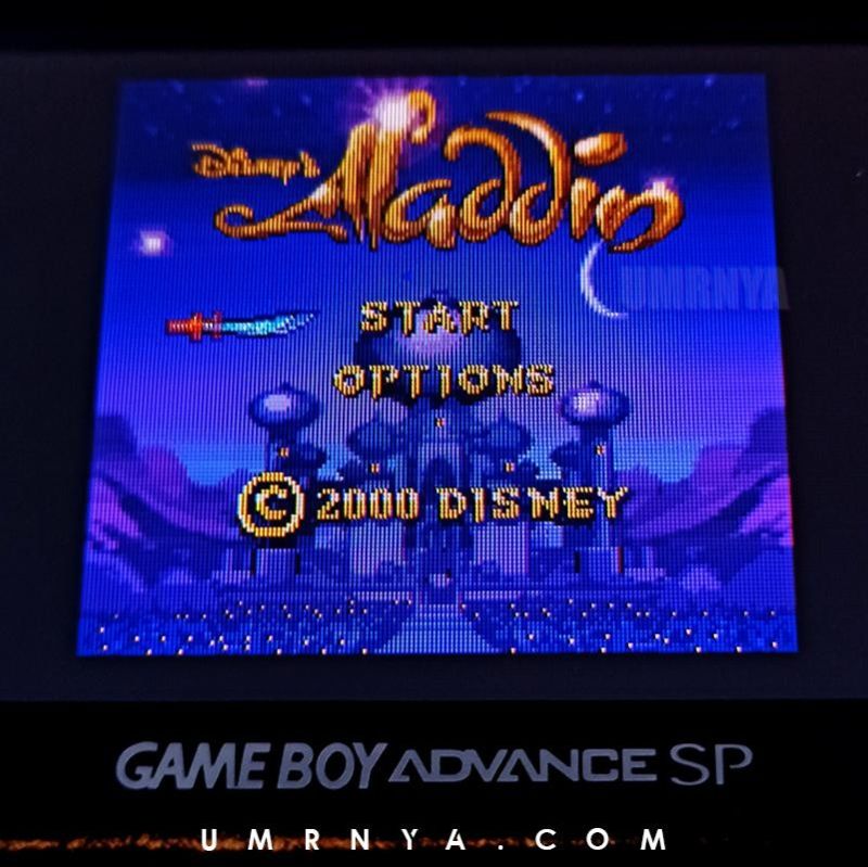 Kaset Gameboy Aladdin Nintendo Game boy Color GBC GBA Nintendo Aladin Cartridge