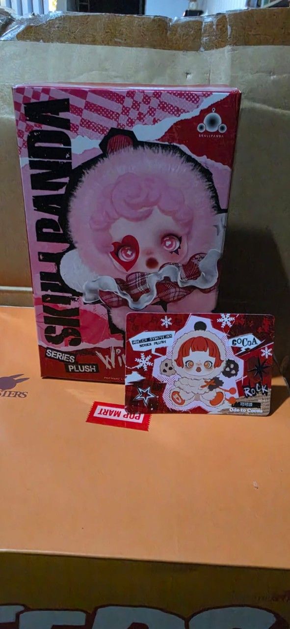 77 Skullpanda V1 Ode the cocoa & 76 Popmart Blind box Hirono - Mellysa Susilo