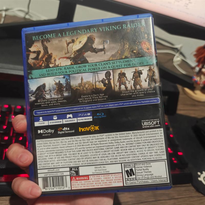 [HYBRID AUCTION] PS4 Game Assasin Creed Valhalla