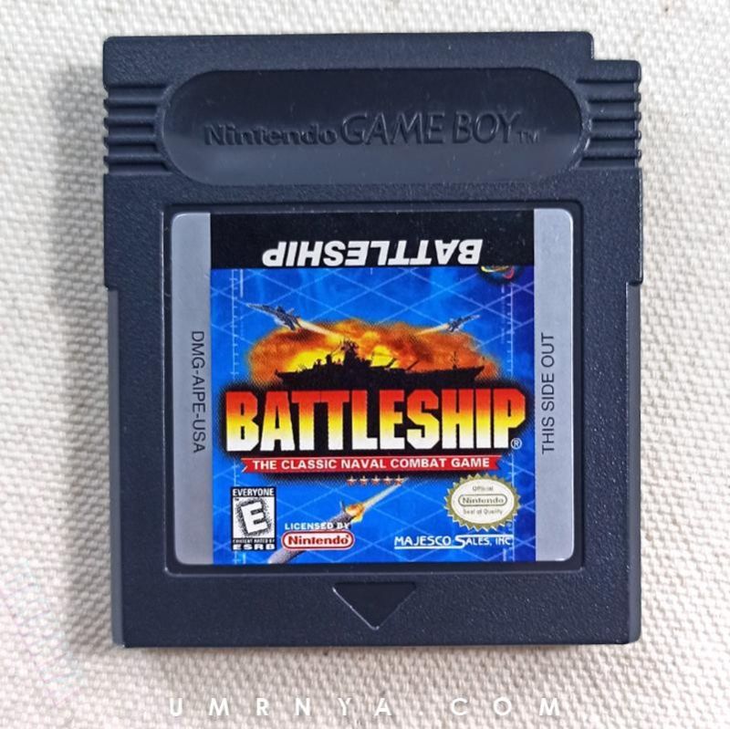 Kaset Original Battleship Battle ship Nintendo Gameboy Color GBC GBA SP Cartridge Game