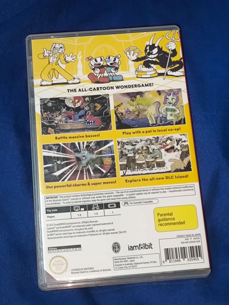 Cuphead - Nintendo Switch