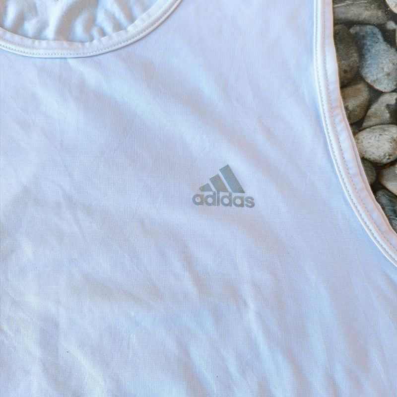 Singlet Adidas ClimaWarm Putih Original Size M