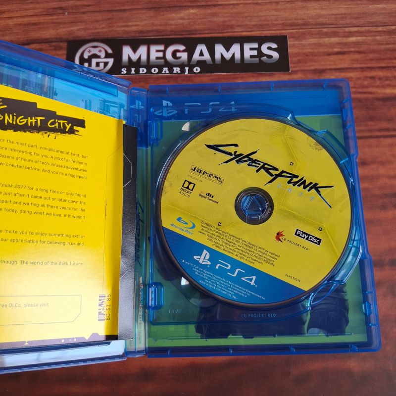 Kaset BD PS4 Cyberpunk 2077 - Second/Bekas