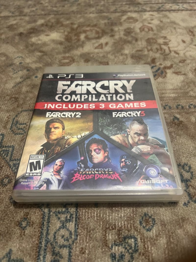 Far cry compilation 3 in 1 ps3