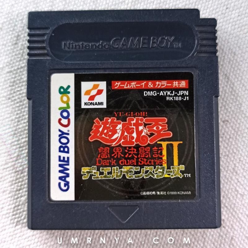 Gameboy Yu-Gi-Oh Duel Monsters II 2 Yugi Yu Gi Yu-Gi Nintendo Kaset Original Game boy DMG GBC GBL