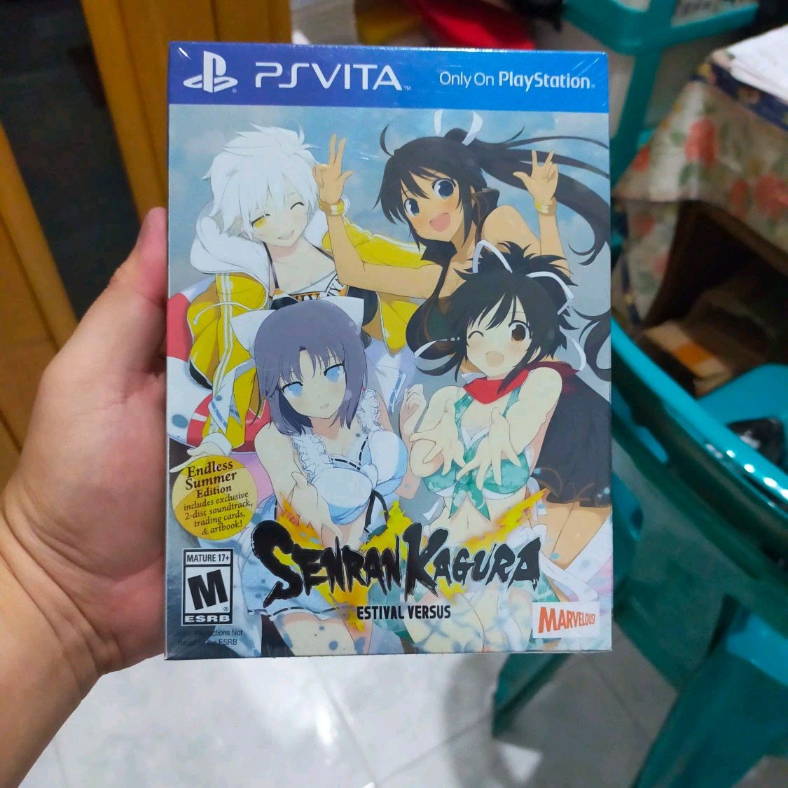 psvita senran kagura shinovi versus - lets get physical edition + senran kagura estival versus endle