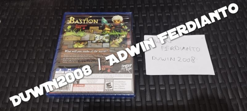 PS4 Playstation 4 - LRG Limited Run Games - Bastion
