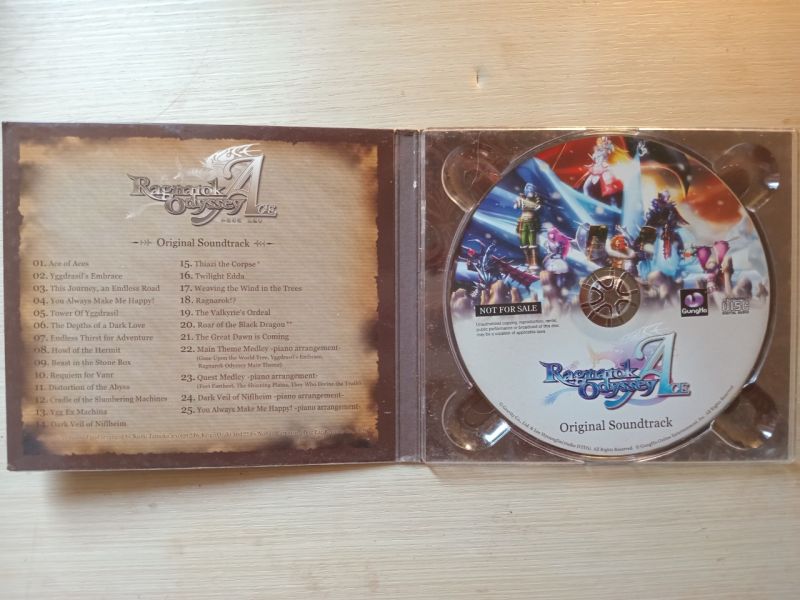 Ragnarok Odyssey Ace | Original Music Soundtrack CD | XSEED