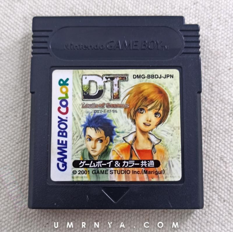 Kaset Gameboy DT Lords of Genomes Cartridge Nintendo Game boy GBC GBA SP Lord Games