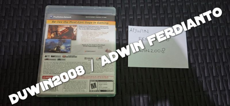 PS3 Playstation 3 - God Of War Saga