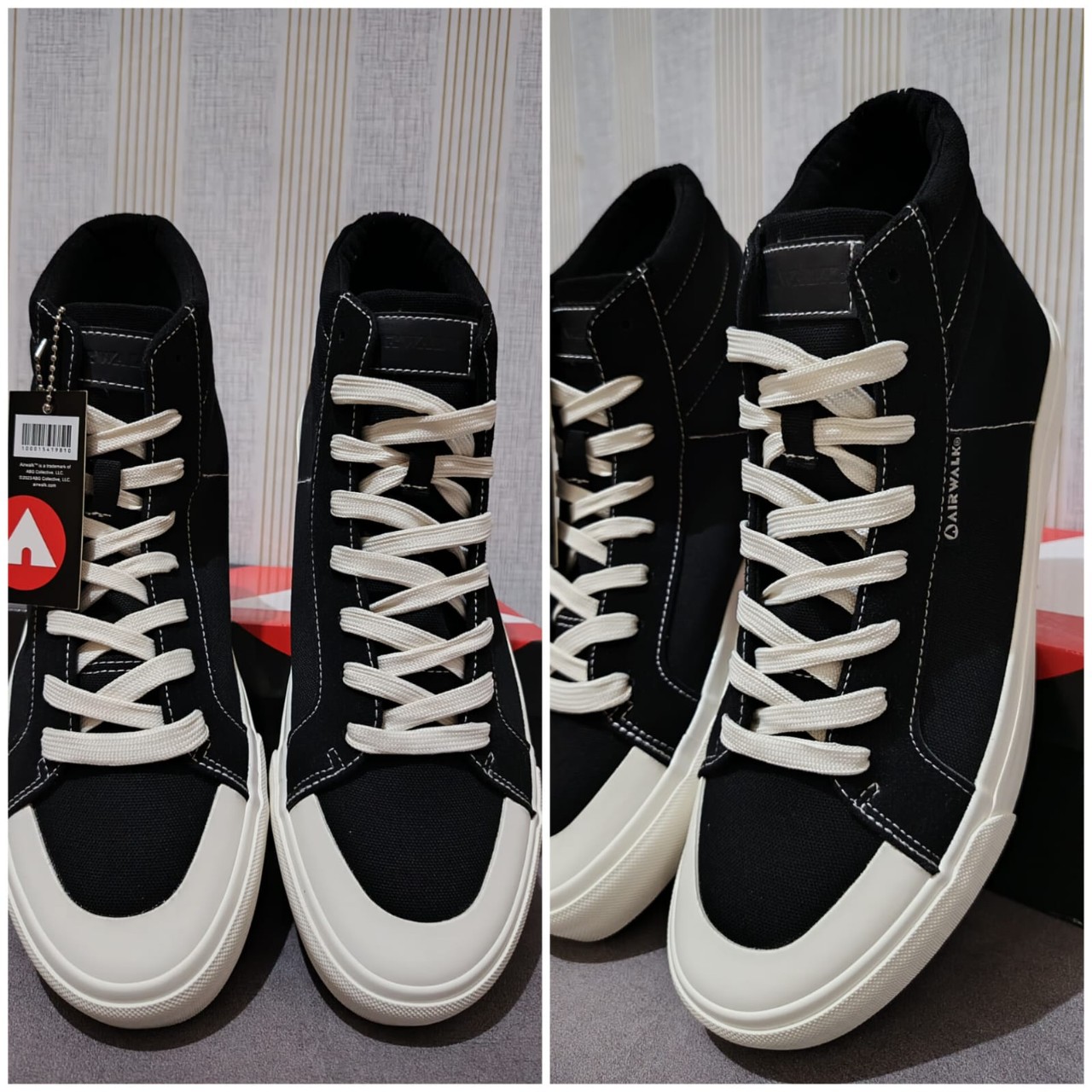 AIRWALK ATLAS - BLACK - SIZE 44 EU (MEN) - ORIGINAL
