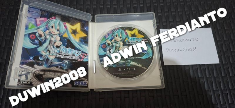 PS3 Playstation 3 - Hatsune Miku Project Diva F