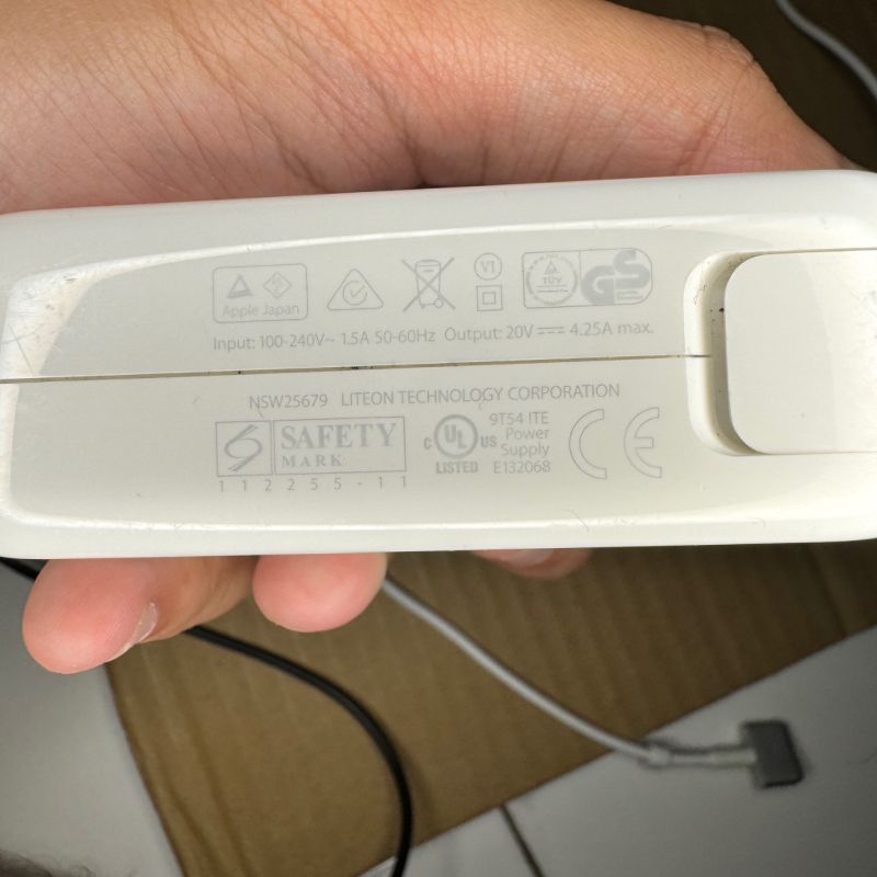 Magsafe 85W Watt Original for Macbook Pro Retina 15 Inch 2014 2015