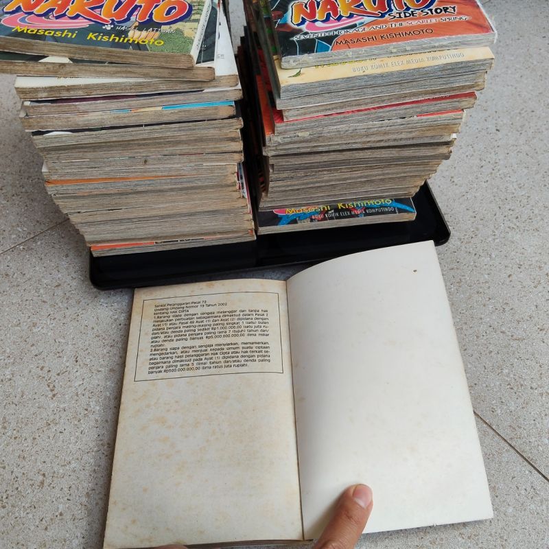 Komik set Naruto set Shippuden