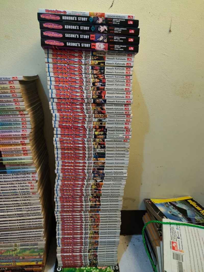 6 komik Naruto fullset + Sasuke story + konoha story + seventh hokage - Welly Hidayat