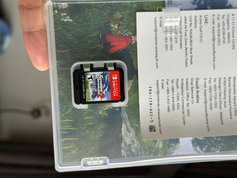 Kaset Switch Xenoblade Chronicles 2 Hendra